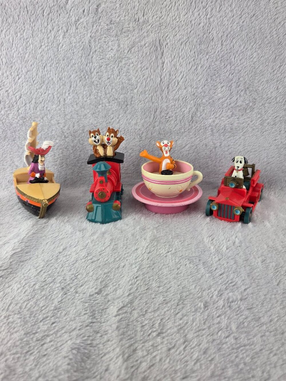 McDonalds 1992 Euro Disney Resort Happy Meal Toys Complete Set of 4